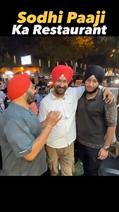 1.7M views · 39K reactions | India food blogger Pujneet Singh aka Bhooka Saand visited Veerji Malai Chaap Wale outlet. Taarak Mehta Ka Ooltah Chashmah’s Sodhi Paaji, actor Gurcharan Singh, has opened his pure veg restaurant, Veerji Malai Chaap Wale on Jail Road near Tilak Nagar Metro Station, New Delhi. Follow @bhookasaand [ Delhi food tour, Food Walk Delhi, Delhi Food Vlog, Sodhi Paaji Food Restaurant ] | BhookaSaand | Facebook