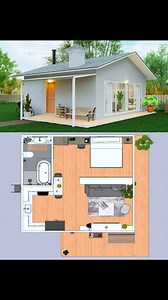 85K views · 845 reactions |  Inspiring small house plan for cozy living. #smallhouse #houseplans #cozyhome #homedecor #tinyhouse #dreamhouse ℂ핋핋핆 | Dream House | Facebook