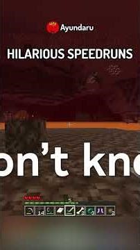 I Found The Funniest FAKE Minecraft Speedrun…