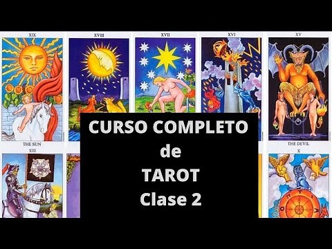 CURSO de TAROT GRATIS COMPLETO/ CLASE 2