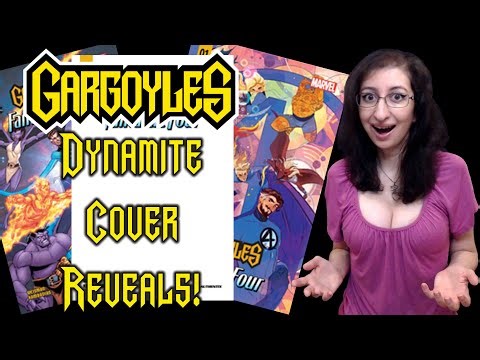 Dynamite Gargoyles Comic Cover REVEALS!