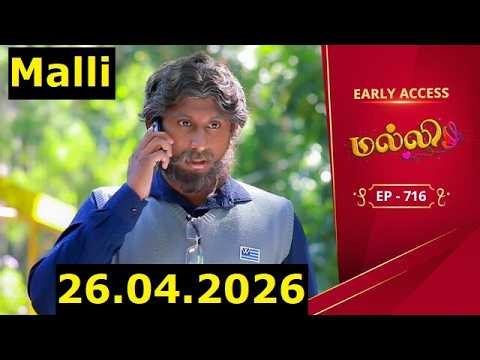 Malli Serial | Episode 716 | 26 April 2026 | Nikitha | Vijay |Saregama Dice TVShows Tamil