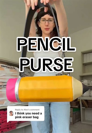 Replying to @Alex it's fun to design stuff just for the sake of play 🤓 #pencilpurse #design #fashiondesign #stationery #teacher