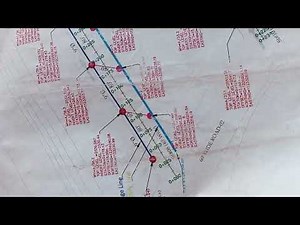 how to do layout for sewer line / layout by drawing / sewer line design / pipe installation