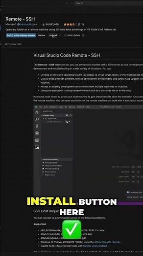 Master VS Code Remote SSH: Seamlessly Connect Anywhere! #shorts