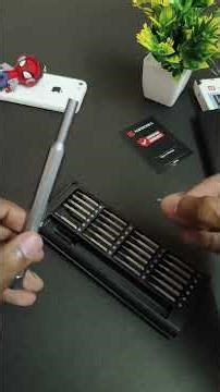 The Most Satisfying Toolkit 🛠️ Portronics Bit Box Unboxing #asmr