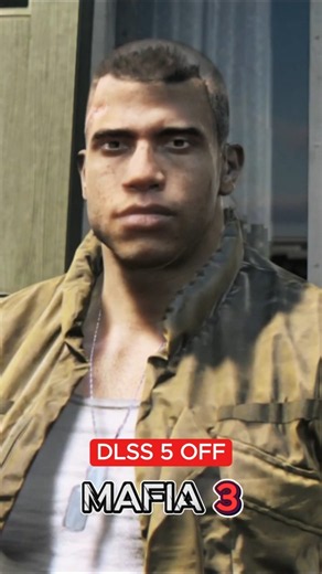 Mafia 3 Lincoln Clay Face: DLSS 5 vs Native!