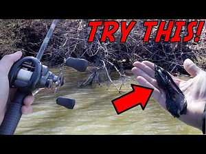 The SECRET To Bass Fishing in Muddy Water!