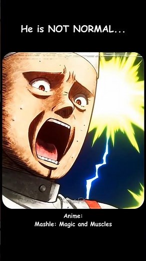 His Grip Strength Breaks REALITY 🔥 | Mashle: Magic and Muscles #mashle #shorts #anime