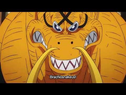 Brachiosnakeus - One Piece Sanji vs Queen
