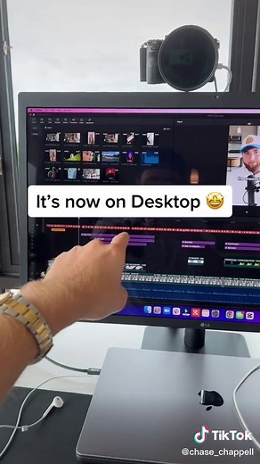 TikTok’s Editing Tool on Desktop 🎬#capcut #business #editor #digitalmarketing #websitetools #marketing #trends #marketingtips #businesstok