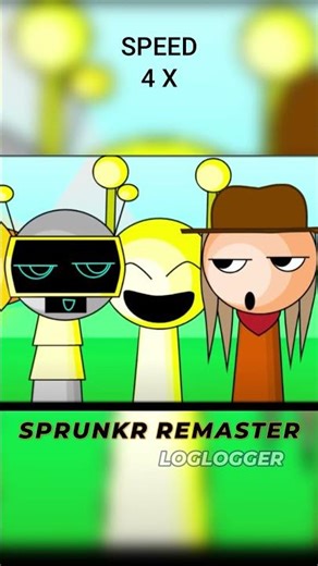 Sprunkr Remaster 4 - 10x speed #sprunkr #sprunki