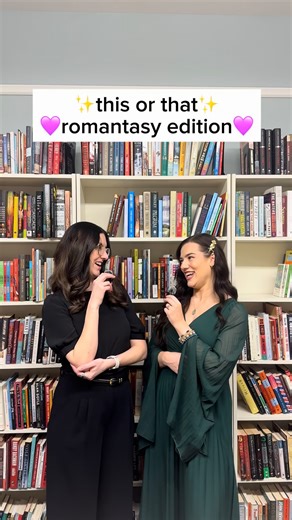 Wordfest on Instagram: "Enemies to lovers or a good slow burn? 👀 We put romantasy faves Imani Erriu @authorimanierriu and Danielle L. Jensen @danielleljensen to the ultimate this-or-that test — and it was a spicy one 😈✨ Which answers are you backing? ⬇️ #wordfest"