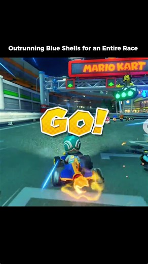 Outrunning Blue Shells for an Entire Race