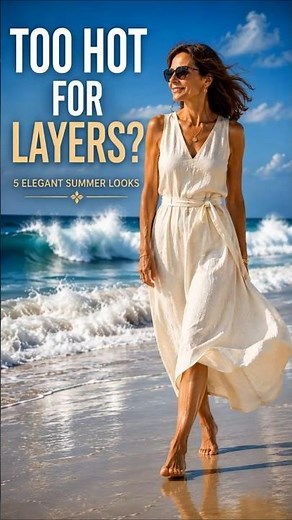 Chic Summer Outfits for Women Over 50 #styleover50 #summerfashion