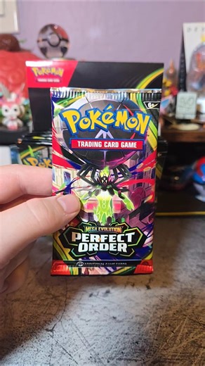 Day 11 of opening up our Perfect Order packs #pokemon #pokemoncards #collectiblecards #asmr #fyp