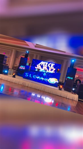 Finally set up my full DJ show!! Call for pricing or if you’re a DJ needing the sane setup, let’s talk!! #djlife #nevertoomuch #gobig #danceparty #djrentals | MIKE JAMEZ Entertainment