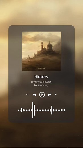 History - Inspiring Cinematic Adventure Trailer Royalty-Free Background Music for Films and Media ► License here: https://bit.ly/2Yh65y0 ► Our web-site: soundbay.org Ethereal, inspiring, dramatic and emotional composition with medieval and cinematic atmosphere. Designed especially for historical documentary films and events. Perfect for movies, trailers, discovery videos, religious and meditation vblogs, inspiring traveling and meditation videos, nature and night sky timelapses, advertising, des
