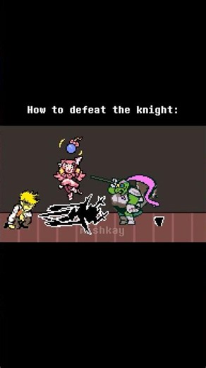 vs Knight [deltarune sprite animation]