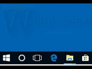 How to change the icon size of the taskbar without ACTIVATION