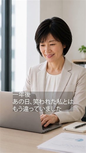 「もう遅い」と言われた私が変われた理由｜日進月歩