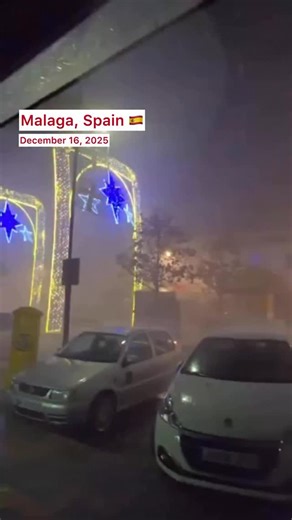 @world_climat_news_2025 on Instagram: "December 16, 2025 La Cala de Mijas, Málaga, Spain On the night of December 16, a severe localized weather event occurred in the coastal area of ​​La Cala de Mijas (Málaga Province, Spain), causing significant damage. Preliminary reports indicate that a small sea vortex, a small tornado, or a squall (reventón) were the cause. According to municipal experts, wind gusts could have exceeded 130 km/h (80 mph). The storm lifted and washed ashore boats and catamar
