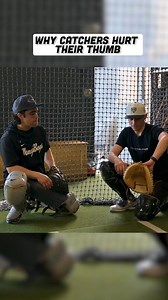 30K views · 77 reactions |  How Catchers Hurt Their Thumb (and How to Fix It) It’s not just bad luck. It happens when your glove turns the wrong way... and the ball drives straight into your thumb洛 ✅ Keep the pocket square to the ball ✅ Don’t let your glove collapse down Protect your thumb. Protect your game.  #baseball #softball #catcherdrills | Catching Made Simple | Facebook