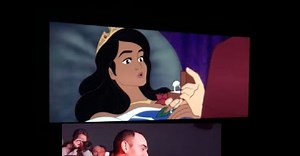 [VIDEO] Man re-animates 'Sleeping Beauty' to propose marriage to her high school sweetheart