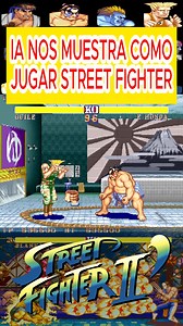 IA Nos Muestra Como Jugar Street Fighter #streetfighter #capcom #retroarcade #retro #arcade | La Puerca