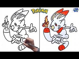 How to Draw Scorbunny Step by Step || Pokemon Sword and Shield