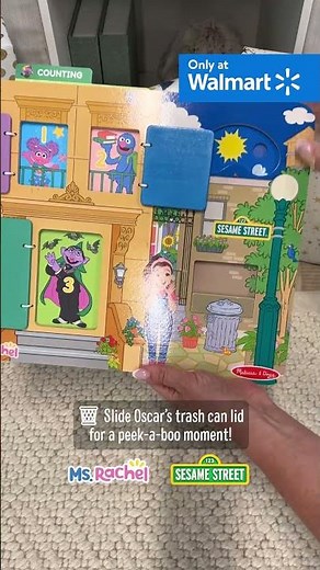 Melissa & Doug | Walmart Exclusive Ms. Rachel + Sesame Street Activity Board