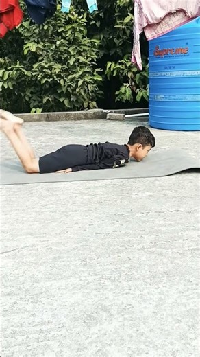 locust Scorpion Pose Practice#RYK#shorts #flexibility #fitnessmotivation #viral