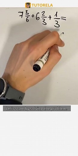 Adding Mixed Numbers: 7 5/6 and More Explained #Math #AssociativeProperty #MixedFractions