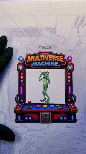 Ribbit enters the Multiverse Machine! 🐸 Watch this Amazing Digital Circus character transform into Minecraft, Roblox, and Anime dimensions. Which style is your favorite? 🎮✨ #theamazingdigitalcircus #tadc #ribbit #minecraft #roblox