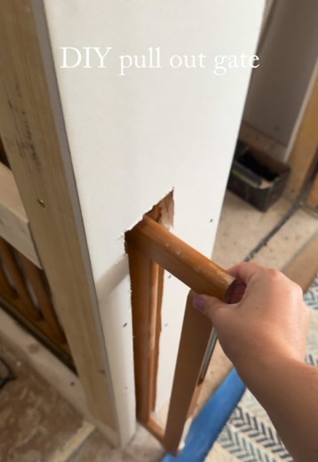 DIY Pocket Gate for Baby Safety | Upcycle Pocket Door Gate