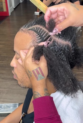 Half Braids Half Sew In Straight Hair Tutorial