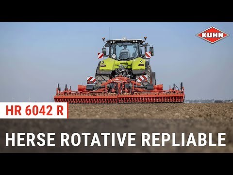 Herse rotative repliable - HR 6042 R | KUHN