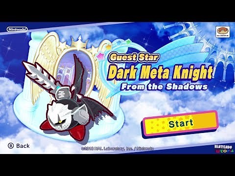 Guest Star Mode: Dark Meta Knight | Kirby Star Allies ᴴᴰ