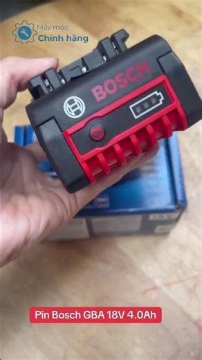 Pin Bosch GBA 18V 4.0Ah Chính Hãng | Dung Lượng Lớn, Công Nghệ CoolPack – Tăng Gấp Đôi Thời Gian