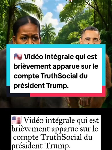 🇺🇸 Vidéo intégrale qui est brièvement apparue sur le compte TruthSocial du président Trump. #breakingnews #informations #presse #politique #trump #media #illustration #draw #fyp