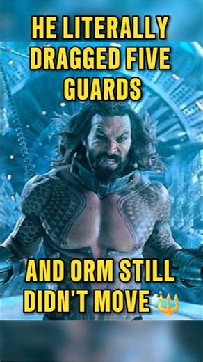 Why nobody talks about Orm's no-flinch moment in Aquaman 💀