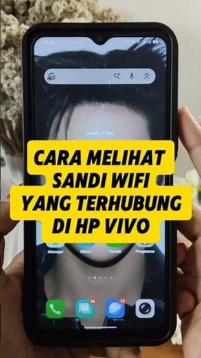 cara melihat sandi wifi yang terhubung di hp vivo