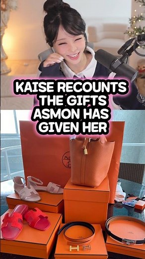 kaise recounts the gifts asmon has given her