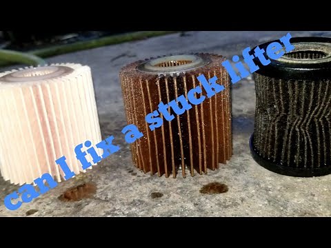 How to fix a sticky lifter or stuck cam phaser