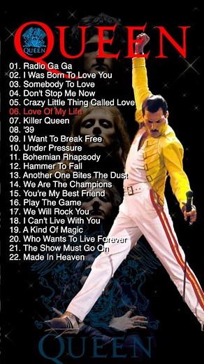 Queen Playlist(Greatest Hits)
