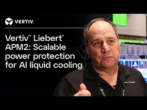 Vertiv™ Liebert® APM2: Scalable power protection for AI liquid cooling