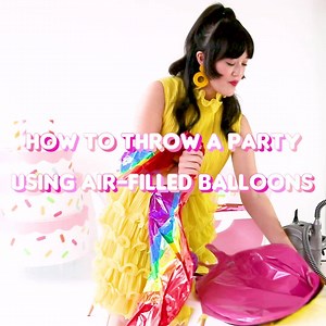 4K views · 61 reactions | It's easy as 1, 2, 3 when you follow these steps to inflate your birthday bash with fun and fabulous style!  1. Use a hand pump for large letter balloons. 2. Use a straw to add air to smaller centerpiece balloon decorations. 3. Combine various styles and colors of balloons for a gorgeous garland (that also makes an amazing photo backdrop!). Thank you to our partners @AnagramBalloons for this video. Credit @AwwSam | Party City | Facebook