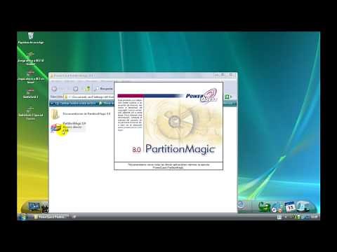 how to: instalar partition magic 8 0 full y crear una partición