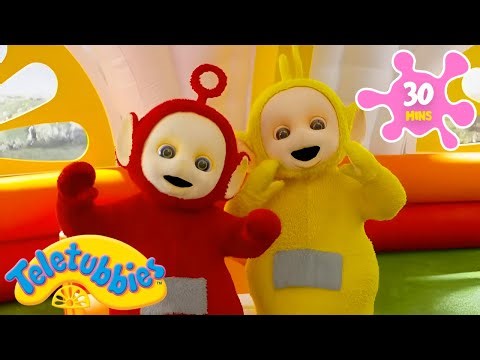 Teletubbies | Follow the Trail with Po and Laa Laa! Where Will You Go? 30 Min Compilation for Kids