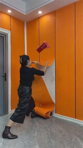 #decoration putty #self-adhesive wallpaper #wall cloth construction #furnish style decore#shortfeed